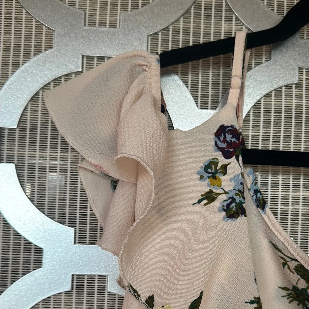 Floral Ruffle Swim Coverup - Picture 6 of 9